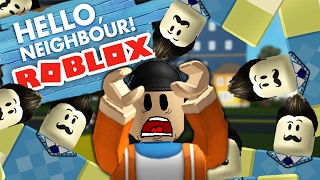 THE WORST HELLO NEIGHBOR GAMES IN ROBLOX! ⚫ Roblox Hello Neighbor Gameplay screenshot 3