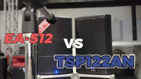 Audiocenter EA512 vs Turbosound  Siena TSP122-AN Audio Performance Comparison