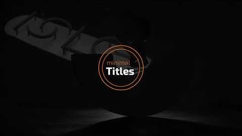 Modern Titles and Lowerthirds. After Effects Project on Videohive.net