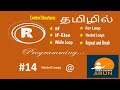 #RprogrammingInTamil #14 #NestedLoops #ForLoops