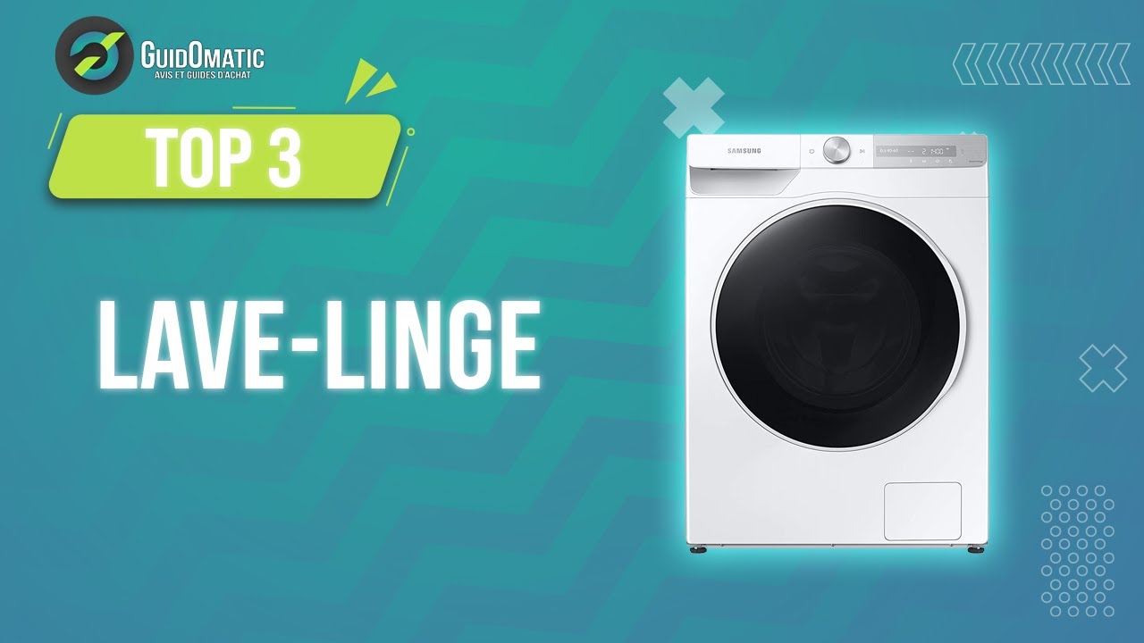 ⭐️ MEILLEUR LAVE-LINGE (2023) - Comparatif & Guide d'achat 