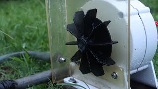 How to Make a 200 watt Hydroelectric power plant at Home. |DIY|
