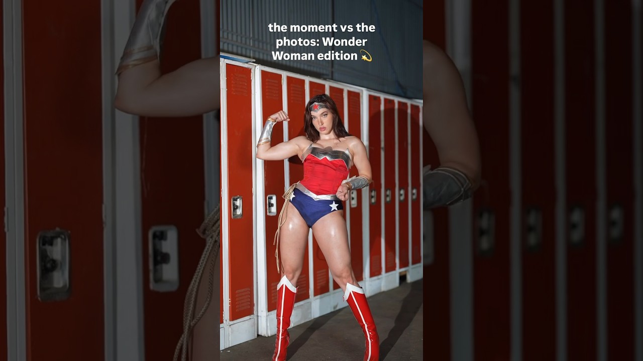 she might ACTUALLY be Wonder Woman..