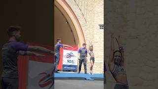 4 years competing the same skills at Nationals! Practice makes perfect 👌🏼 #NCA #cheer #Daytona
