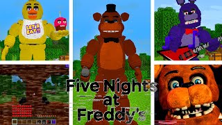 *NOVO* ADDON do FIVE NIGHTS AT FREDDY'S REALISTA no Minecraft ‹‹ P3DRU ››
