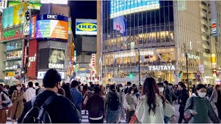 【4K】Tokyo Christmas Walk - Shibuya (Dec.2020)