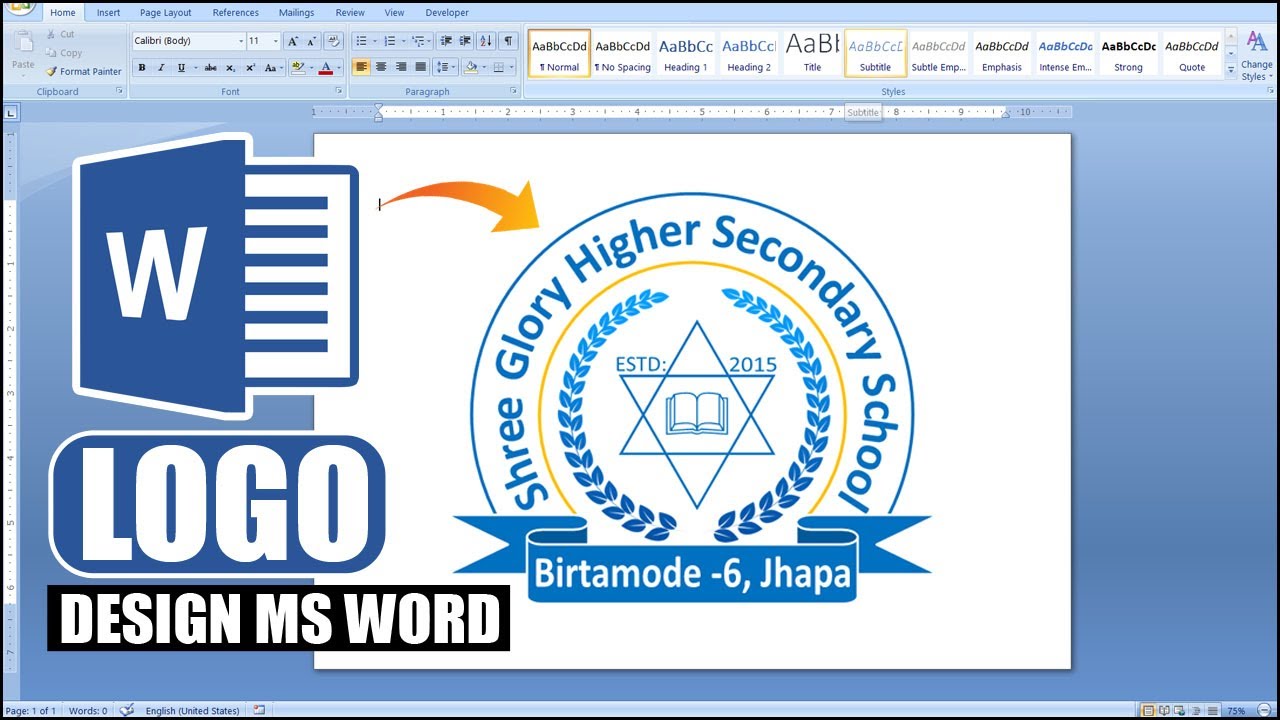 How To Make Logo Design In Microsoft Word 2007 Hindi Tutorial Step how-to-make-logo-design-in-microsoft-word-2007-hindi-tutorial-step