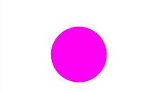 Magenta ball does the loser dance