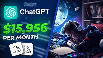 How To Make PASSIVE INCOME With ChatGPT & Midjourney AI