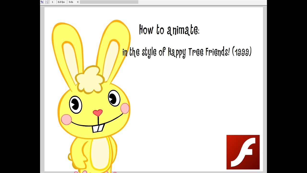 How To Animate in the Style of Happy Tree Friends Season 1 (1999) - YouTube