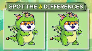 【Level : Normal】 Spot the Difference: A Cartoon Puzzle Challenge!