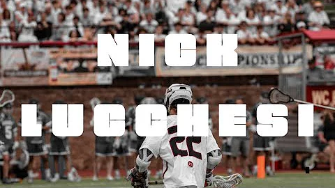 Nick Lucchesi Senior Year Lacrosse Highlights