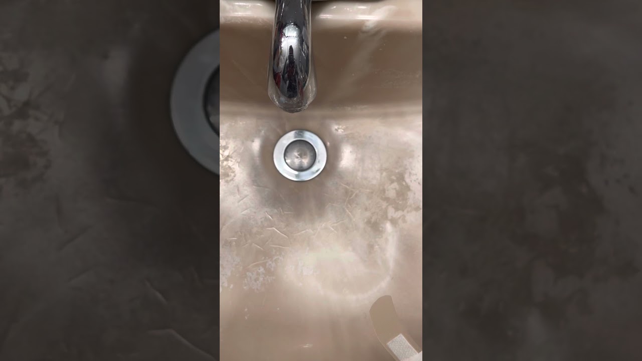 How to fix a stuck sink pop up stopper YouTube