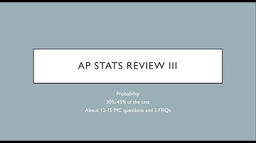 AP STATS REVIEW PACKET #3 Day 1