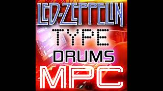 John Bonham Style drums #mpc #fingerdrumming#ledzeppelin