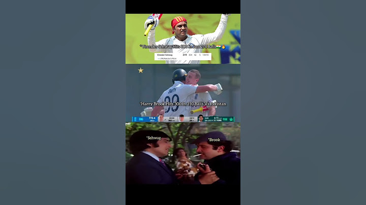 Harry Brook Hits 300 vs Pakistan🔥#shorts #pakvseng #harrybrook #virendarsehwag #shortsfeed #ytshorts