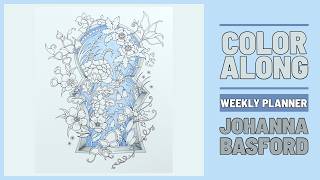 Information Johanna Basford 2026 Weekly Planner / Ivy - Keyhole Color Along (Part 1) Update