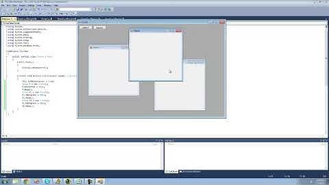 C# Beginners Tutorial   88   Multi Document Interface MDI Computer tips and triks pro