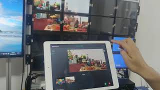 VDirector for HDIP100 to configure videowall