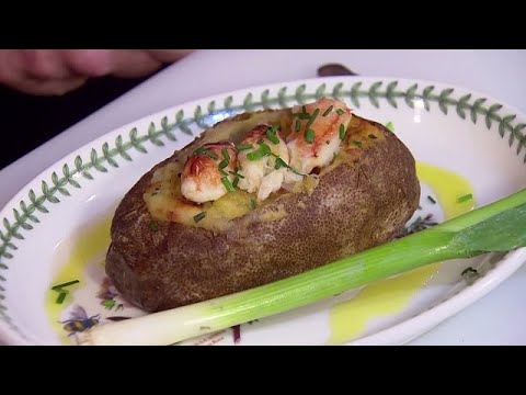 Big Game Tailgate: Crab-stuffed baked potato
