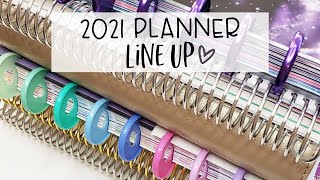 2021 Planner Lineup | SIX PLANNERS