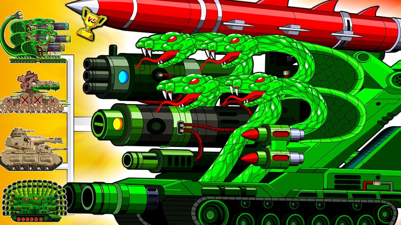 HYDRA SNAKE TANK vs MEGA BARREL TANK – Who Will Survive?