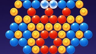 Collection of gold 🪙| Bubble Pop origin | Pro levels Easy wins 💪... screenshot 4