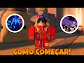 COMO COMEÇAR A JOGAR O ANIME VANGUARDS ROBLOX