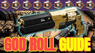 WARDEN'S LAW (ADEPT) God Roll Guide (PVE) - Spend Your NIGHTFALL CIPHERS Currency ! Destiny 2