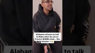 Alabama refuses to talk to N3on after he sat on Travis's $300K chair... the tension 💀 #n3on