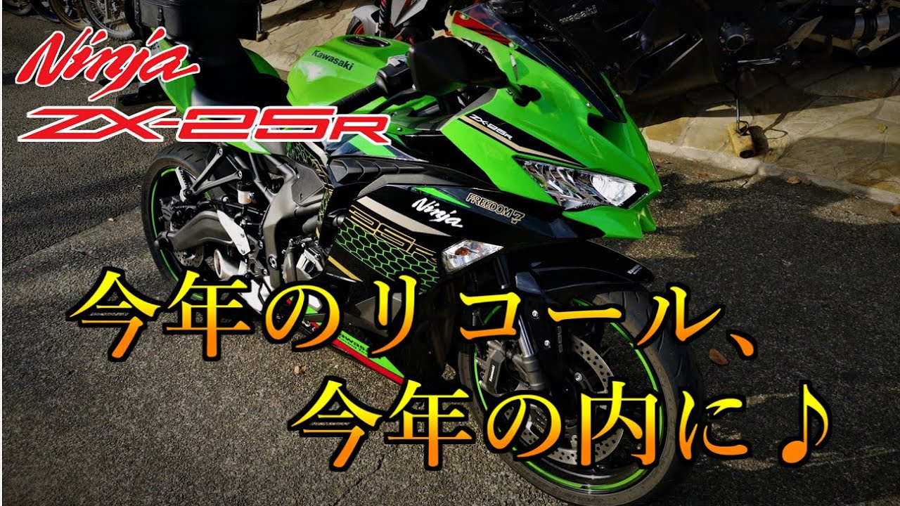 Ninja ZX-25R】今年の汚れ、今年の内に！リコールが出た不具合の無償