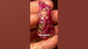 Natural Rough Ruby / Corundum From Luc Yen Vietnam