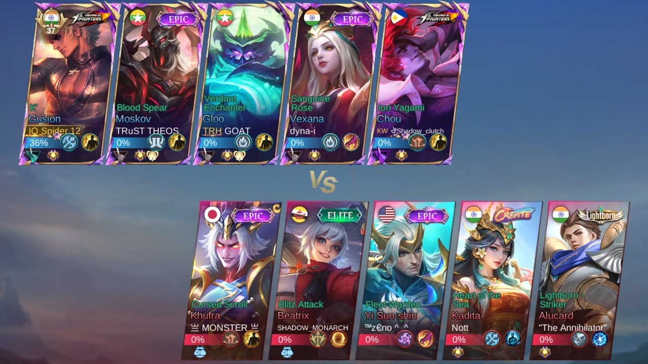 🔥 MLBB Gusion KOF Trial Skin Gameplay  #gusion #mlbb #MOBA55GoldenMonth #MOBA55Creator