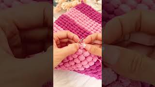 How to end the knitting with ball yarn