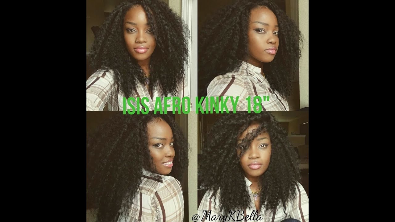 Isis Afro Kinky 18" Divatress Review