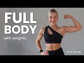 40 minutes  full body crusher  at home workout to build lean muscle and lose body fat