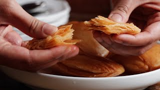 Sweet Crispy Khaja Pitha