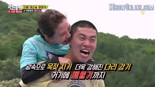 Running Man Ep304 clip - Carry the Queen race Ji Hyo unleashes her wrath
