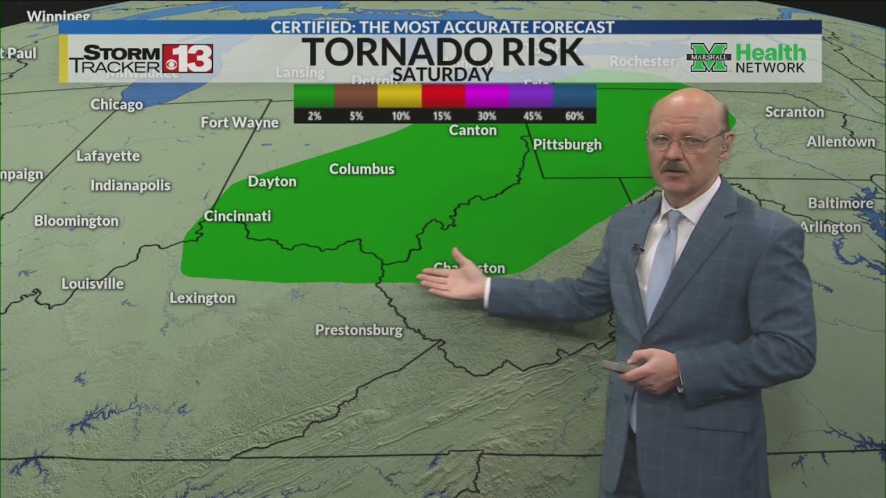 Severe storms possible on Saturday March 7, 2026 - a breakdown