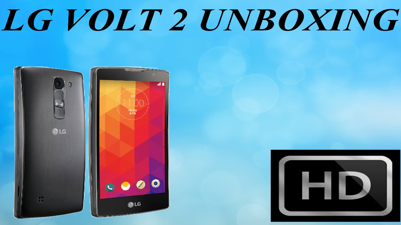 LG Volt 2 Unboxing Boost Mobile HD - YouTube