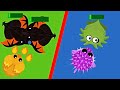 MOPE.IO | DEMON FISH KILLS KRAKEN + TIGER KILLS T-REX + PHOENIX KILLS BLACK DRAGON!! + ME VS SERVER!