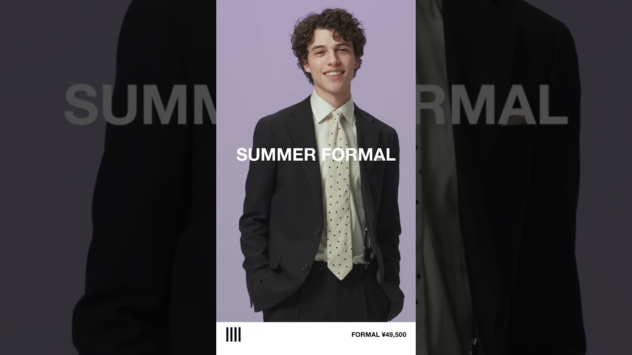 2026SS SEASON LOOK MEN'S FORMAL | SUIT SELECT | スーツセレクト公式