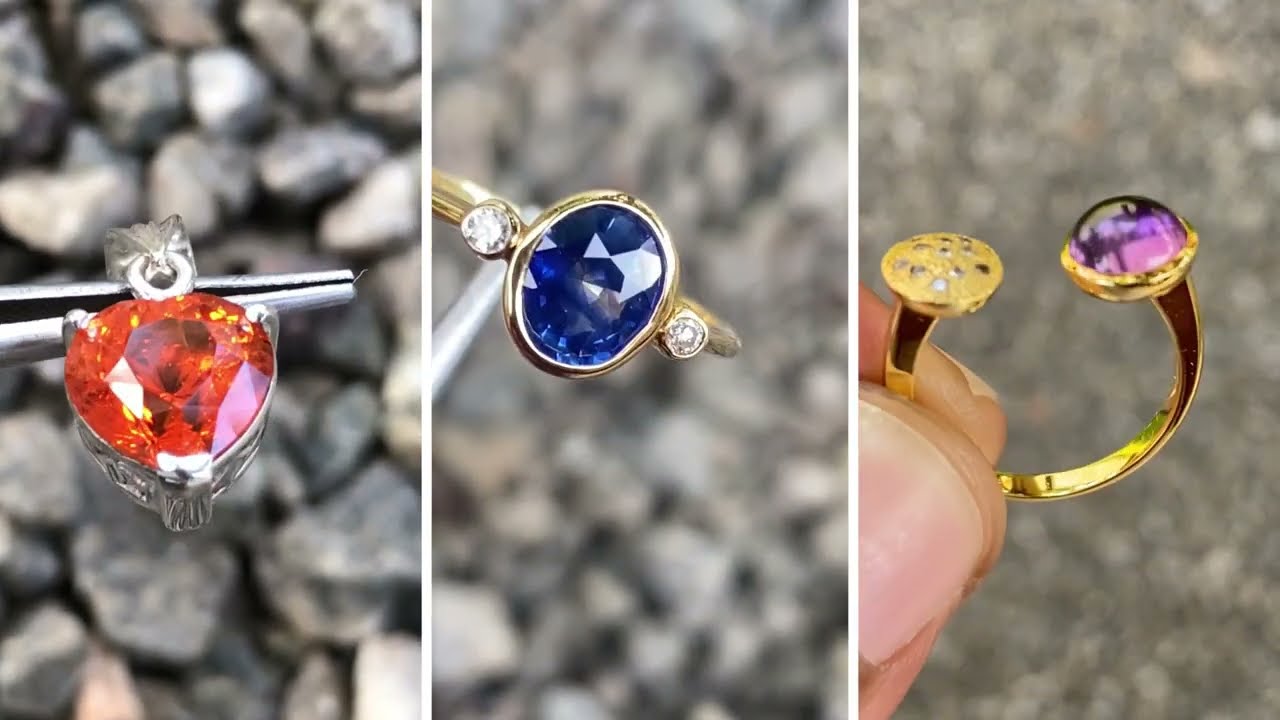 Collana Con Ciondolo In Pietra Di Luna Bianca SriLanka 20 Pollici &mdash; Girocollo In Pietre Facettate Da 8mm