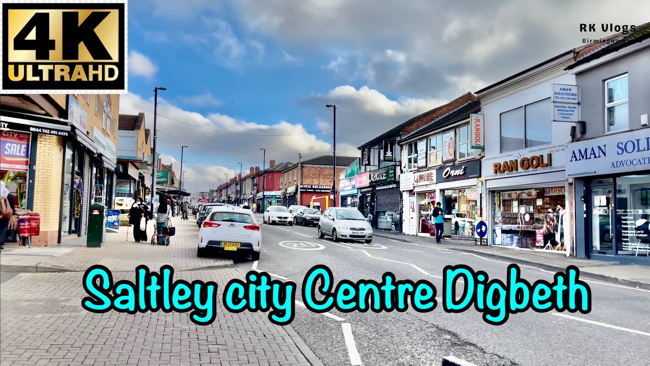 Saltley Birmingham City Centre Digbeth England UK 4K - YouTube