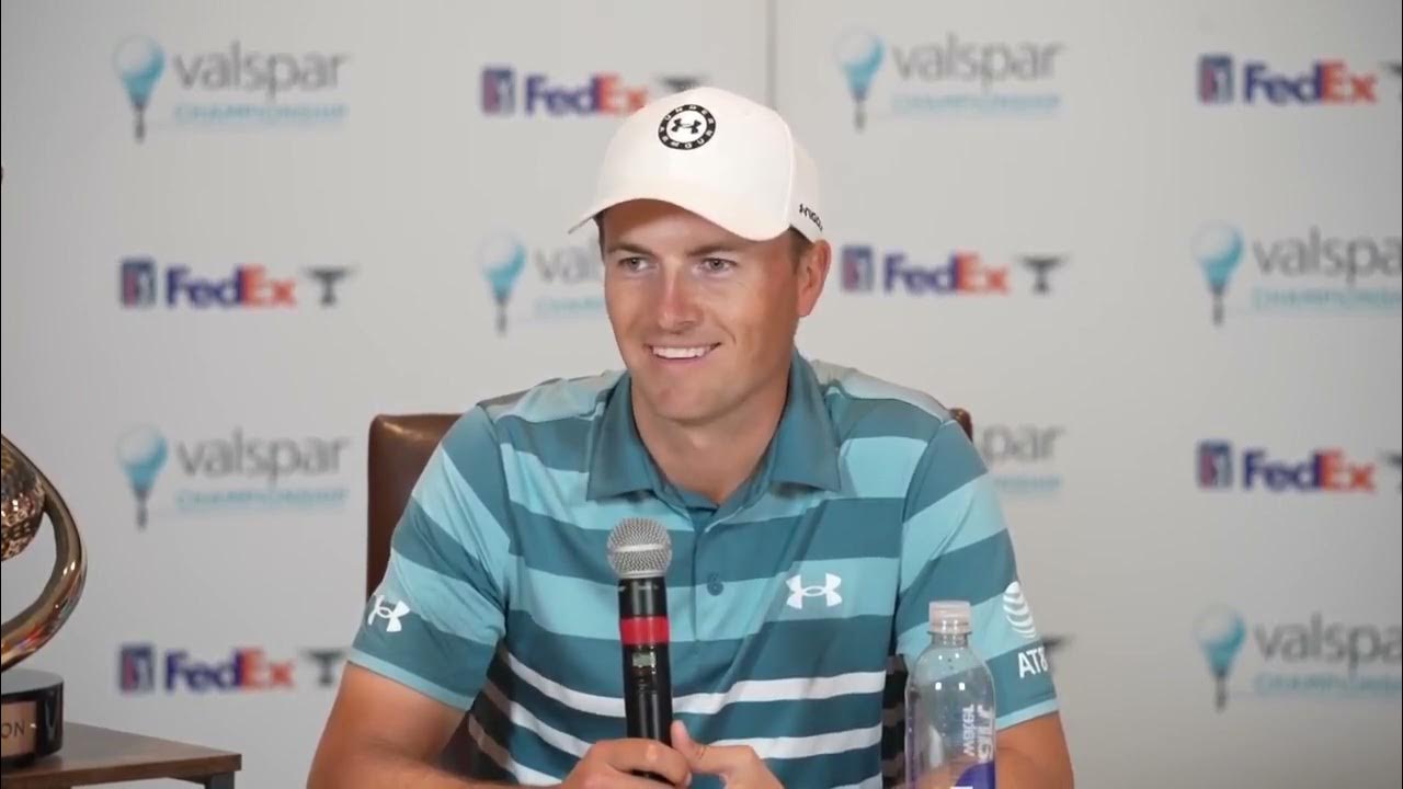 Jordan Spieth Tuesday Press Conference 2023 Valspar Championship YouTube