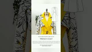 how to draft trench coat /trench coat pattern making/trench coat drafting pattern