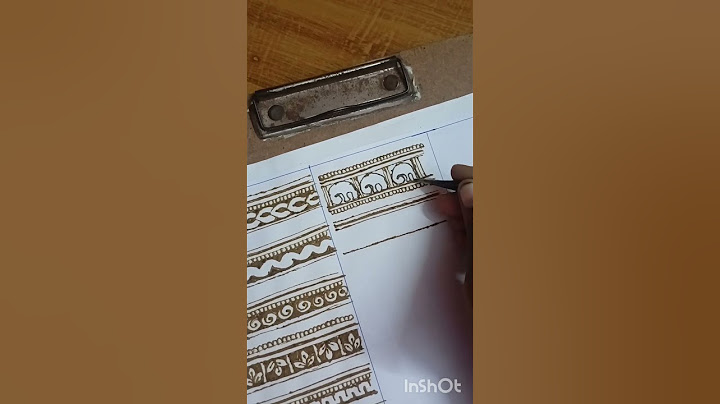 how to draw simple elephant border design #mehndi #hennatattoodesign