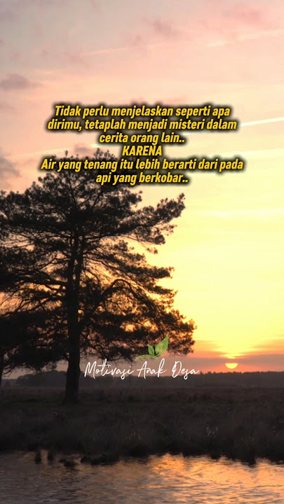 Jadilah seperti air yang tenang #shorts #shortvideo #motivation #motivational #quotes #story #reels