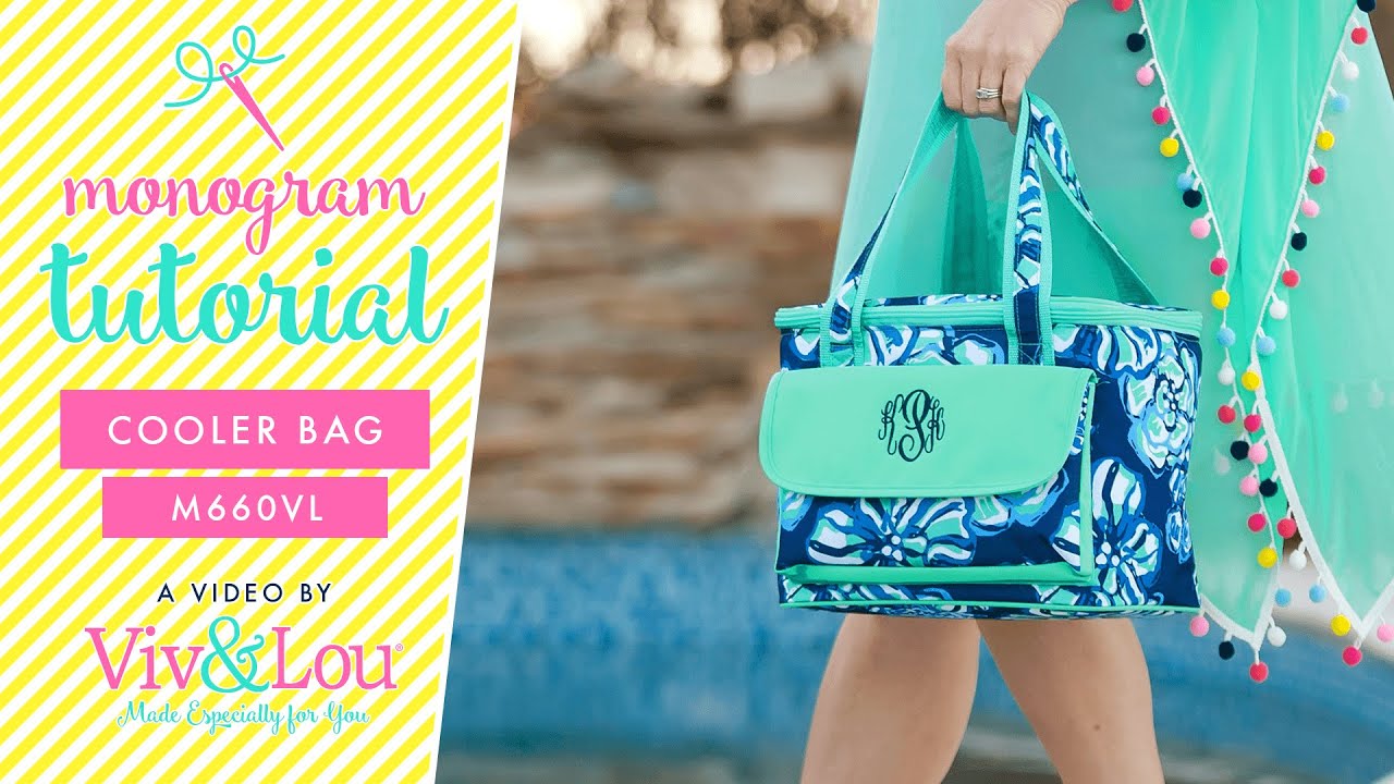 How To Monogram Cooler Bags M660vl