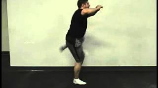 Reverse Lunge With Knee Flare Palms to Ceiling